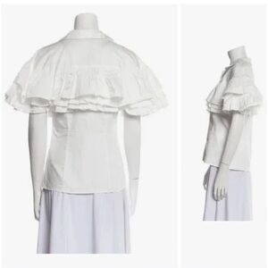 Alexis ruffle top size Large